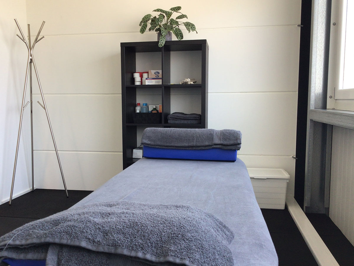 Behandelruimte Intenn's Fysiotherapie en Training